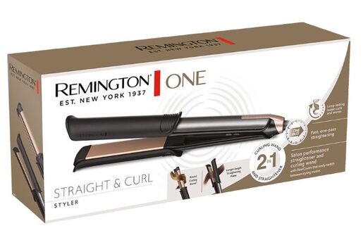 Remington glačalo za kosu S6077 One Straight & Curl Styler