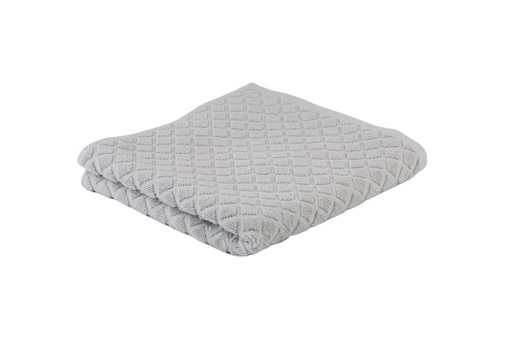 Ručnik Mirjana Mikulec Diamond 30x50cm, sivi