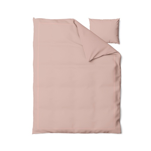 Posteljina Mirjana Mikulec Retro 200x200cm + 2 x 60x80cm, roza