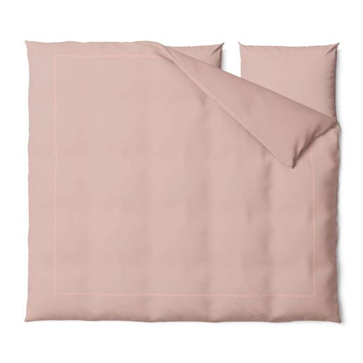 Posteljina Mirjana Mikulec Retro 200x200cm + 2 x 60x80cm, roza