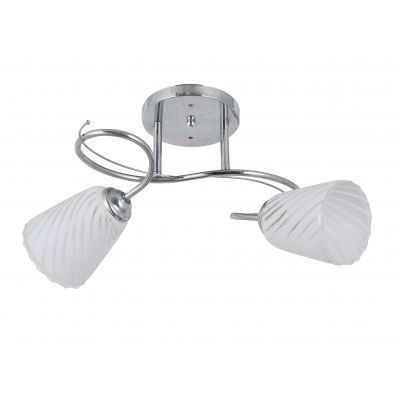 Vidik stropna svjetiljka 19373 (Ø46 cm), 2xE27, IP20, srebrna