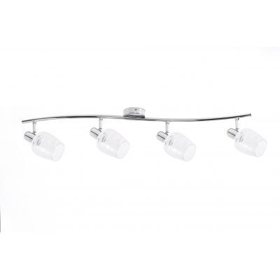 Vidik spot svjetiljka 19387 (Ø81.5 cm), 4xE14, IP20, srebrna