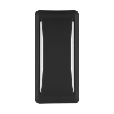 Vidik LED zidna svjetiljka 18217 (Ø23 cm), ugrađeni LED, IP65, crna