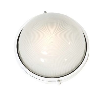 Vidik zidna svjetiljka 7099 (Ø19.5 cm), E27, IP44, bijela