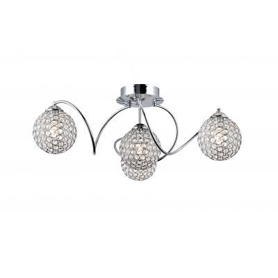 Vidik stropna svjetiljka 17168 (Ø65 cm), 4xE14, IP20, srebrna