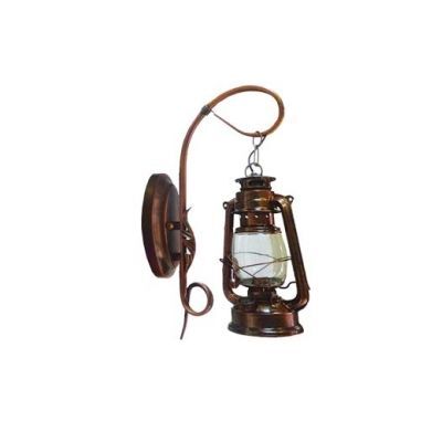 Vidik zidna svjetiljka 15846 (Ø25 cm), E27, IP20, smeđa