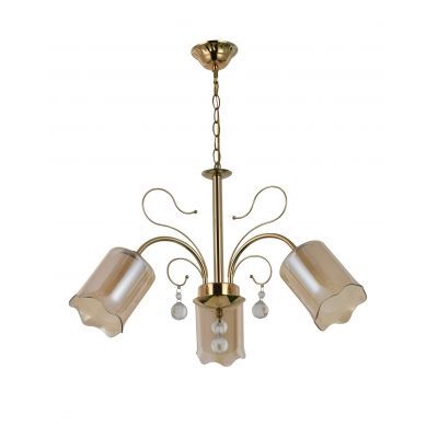 Vidik luster 19357 (Ø60 cm), 3xE27, IP20, zlatni