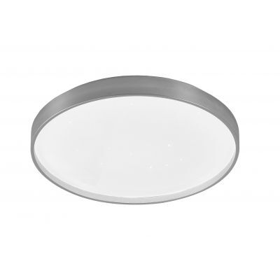 Vidik LED plafonjera 19979 (Ø50 cm), ugrađeni LED, IP20, siva