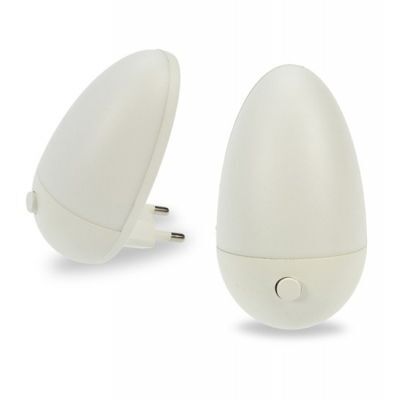 Vidik LED utikač 17736 (Ø5.3 cm), ugrađeni LED, IP20, bijeli