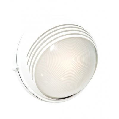 Vidik zidna svjetiljka 9512 (Ø25 cm), E27, IP44, bijela