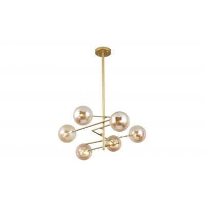 Vidik luster 19926 (Ø85 cm), 6xG9, IP20, zlatni