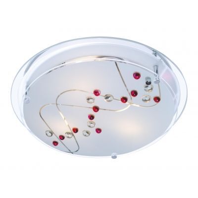 Vidik plafonjera 15512 (Ø42 cm), 3xE27, IP20, roza