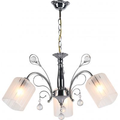 Vidik luster 18100 (Ø56 cm), 3xE27, IP20, srebrni