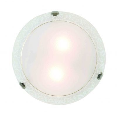 Vidik plafonjera 15319 (Ø30 cm), 2xE27, IP20, bijela