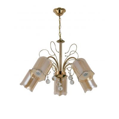 Vidik luster 19358 (Ø60 cm), 5xE27, IP20, zlatni