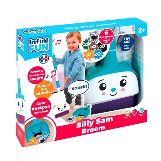 Kidz Delight Zabavna metla Silly Sam