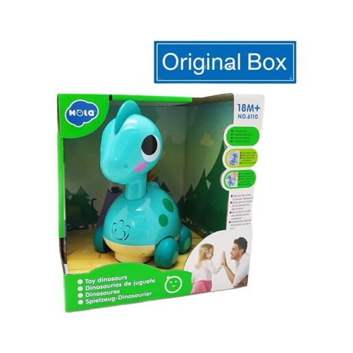 Hola dinosauer, zeleni