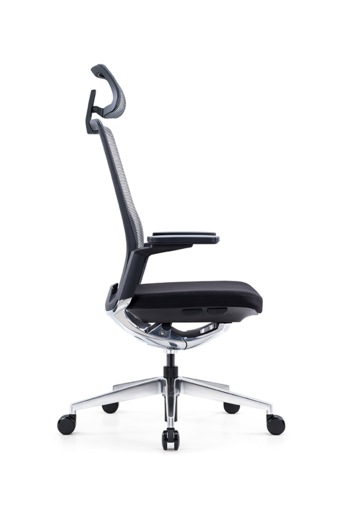 Ergovision Ergonomus Plus, uredska stolica, crna