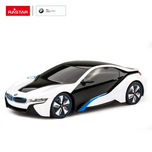 Rastar auto na daljinsko upravljanje BMW I8, bijeli 1:24
