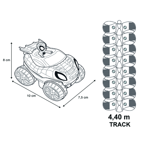 Smoby staza Spidey Flextreme set