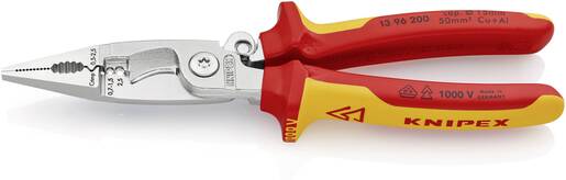KNIPEX elektroinstalacijska multifunkcionalna kliješta s kočnicom
