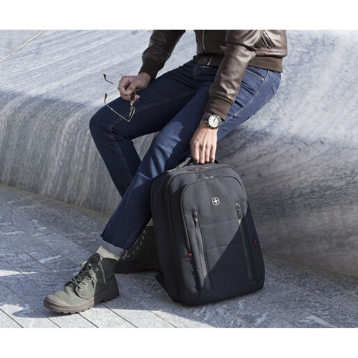 Wenger City Traveler, do 16, crni, ruksak