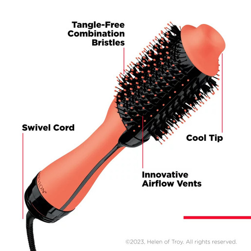 Revlon četka 2u1 Apricot