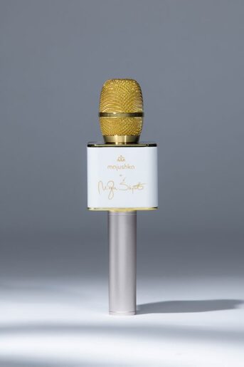 Majushka mikrofon Gold