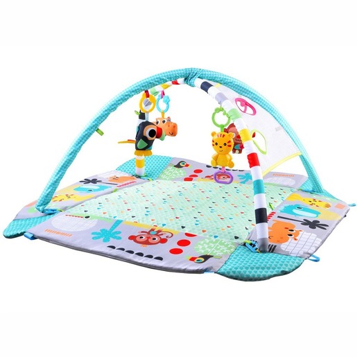 Edukativni madrac sa ogradicom - plavi