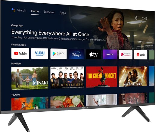 Tesla 40" LED TV 40E635BFS, FHD, Android Smart TV