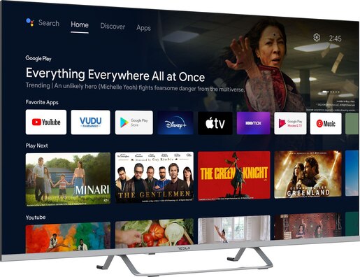 Tesla 50" LED TV 50E635SUS, UHD, Android Smart TV