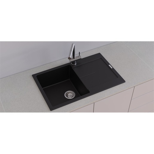 SHR Carysil Enigma D-100 S crni sudoper