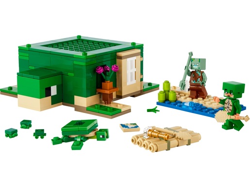 LEGO Minecraft Kornjačina kuća na plaži 21254