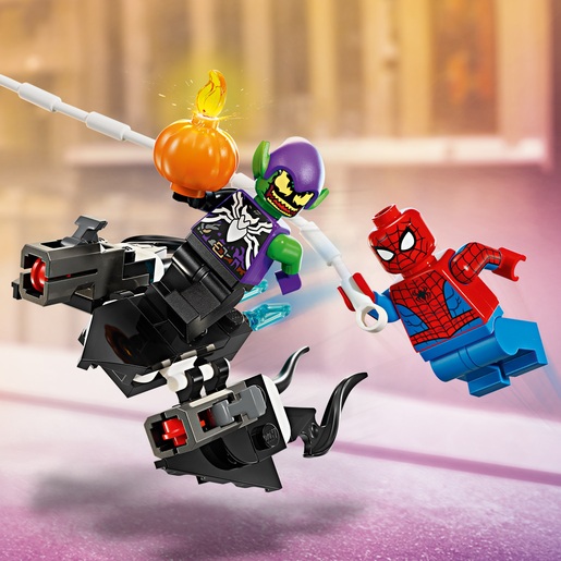 LEGO Super Heroes Spider-Manov trkaći auto i Venom Green Goblin 76279