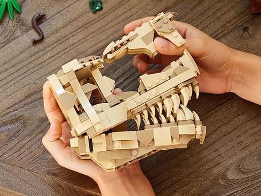 LEGO Jurassic World Fosili dinosaura: T. rexova lubanja 76964