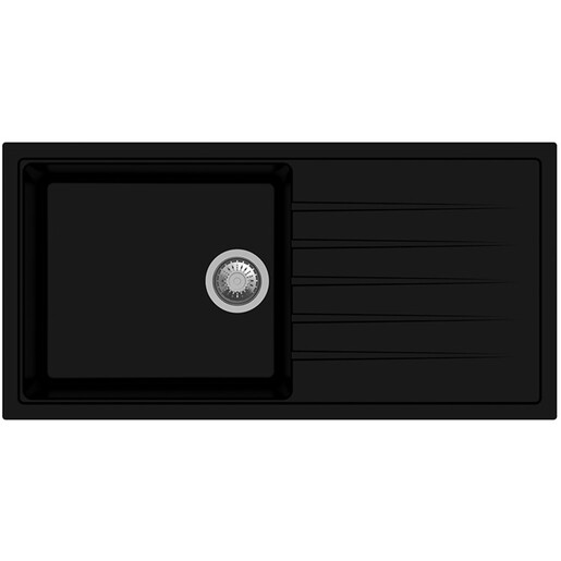 CARYSIL set sudopera i slavine VIVALDI, crna