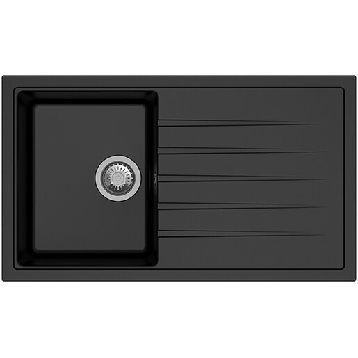 CARYSIL set sudopera i slavine VIVALDI, crna