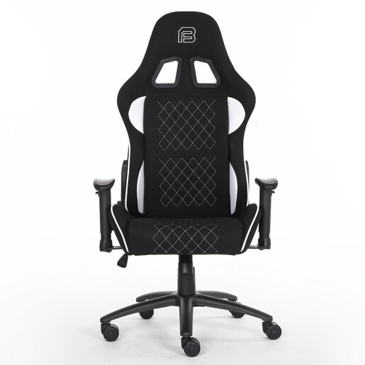 Bit Force Khan F-2D, gaming stolica, crno/bijela