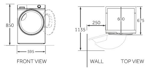 Haier sušilica HD80-A3959-S