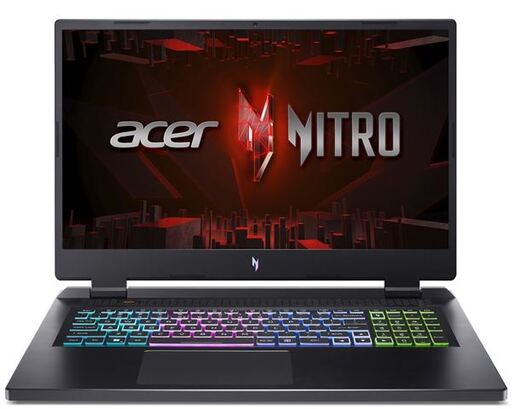 Acer Nitro 17 NH.QL1EX.00D, 17,3, AMD Ryzen 7 7735HS, 16GB RAM, 512GB SSD, nVidia GeForce RTX 4050, Free DOS, laptop