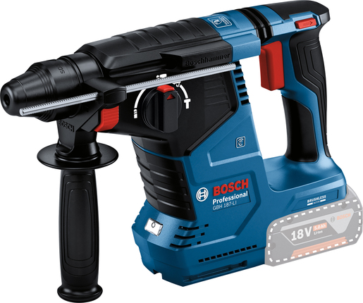 BOSCH Professional akumulatorski bušaći čekić GBH 187-LI, SAMO ALAT