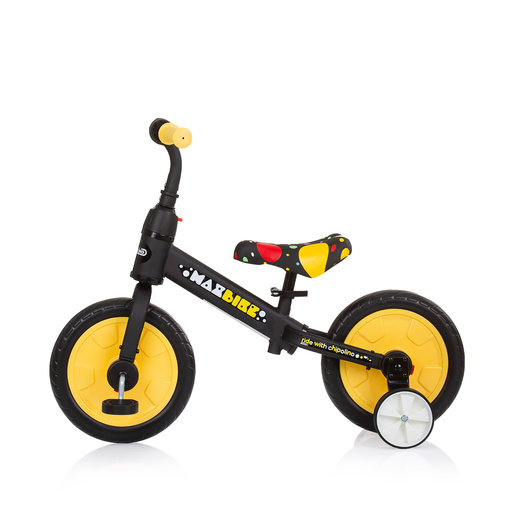 Chipolino bicikl Max Bike 2u1, žuti