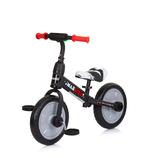 Chipolino bicikl Max Bike 2u1, sivi