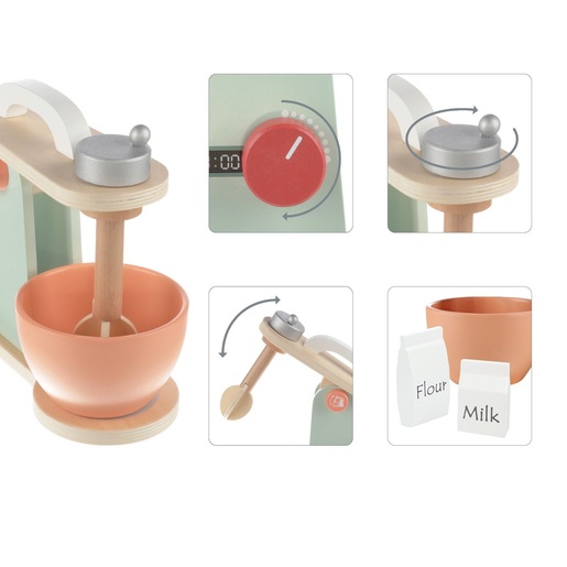 Zopa drveni mikser set