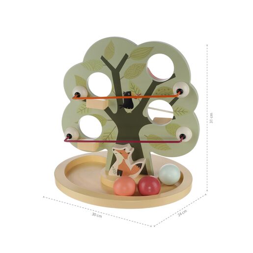 Zopa drvena staza s lopticom