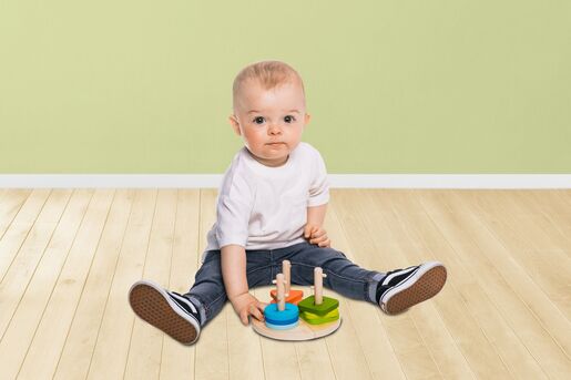 Zopa drvene Montessori slagalica