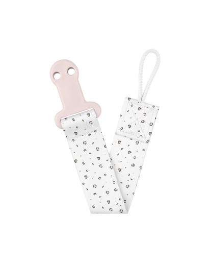 Kikka Boo privjesak za dudu s kopčom Savanna, Pink