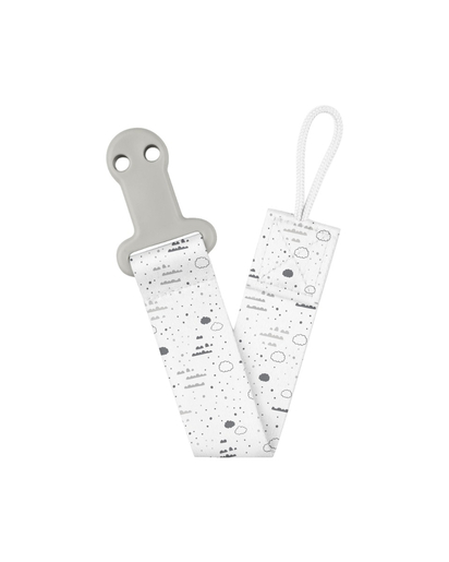 Kikka Boo privjesak za dudu s kopčom Savanna, Grey