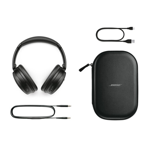 BOSE QuietComfort, naglavne Bluetooth slušalice, crne