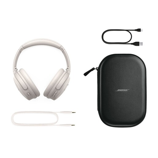BOSE QuietComfort, naglavne Bluetooth slušalice, bijele